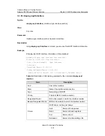 Preview for 249 page of Huawei Quidway S3526 Getting Started