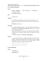 Preview for 339 page of Huawei Quidway S3526 Getting Started