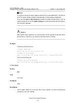 Preview for 29 page of Huawei Quidway S3900 Series Command Manual