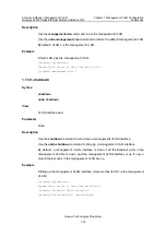 Preview for 130 page of Huawei Quidway S3900 Series Command Manual