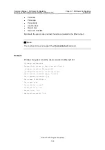 Предварительный просмотр 190 страницы Huawei Quidway S3900 Series Command Manual