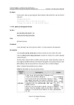 Preview for 217 page of Huawei Quidway S3900 Series Command Manual