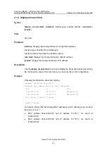 Предварительный просмотр 224 страницы Huawei Quidway S3900 Series Command Manual