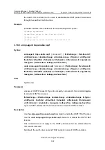 Preview for 400 page of Huawei Quidway S3900 Series Command Manual