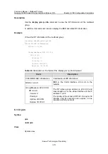 Предварительный просмотр 477 страницы Huawei Quidway S3900 Series Command Manual