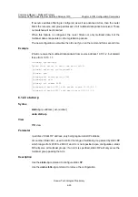 Preview for 487 page of Huawei Quidway S3900 Series Command Manual