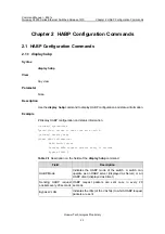 Preview for 531 page of Huawei Quidway S3900 Series Command Manual