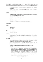 Предварительный просмотр 594 страницы Huawei Quidway S3900 Series Command Manual