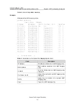 Предварительный просмотр 649 страницы Huawei Quidway S3900 Series Command Manual