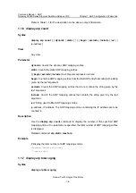 Предварительный просмотр 651 страницы Huawei Quidway S3900 Series Command Manual
