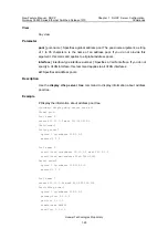 Preview for 687 page of Huawei Quidway S3900 Series Command Manual