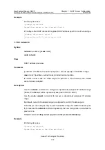 Предварительный просмотр 694 страницы Huawei Quidway S3900 Series Command Manual