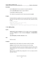 Preview for 759 page of Huawei Quidway S3900 Series Command Manual