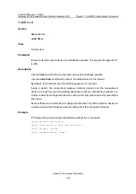 Preview for 848 page of Huawei Quidway S3900 Series Command Manual