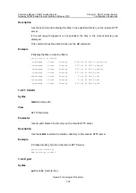 Preview for 965 page of Huawei Quidway S3900 Series Command Manual