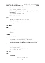 Preview for 986 page of Huawei Quidway S3900 Series Command Manual