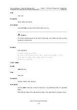 Preview for 987 page of Huawei Quidway S3900 Series Command Manual
