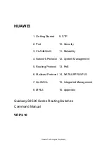 Huawei Quidway S8500 Series Command Manual предпросмотр