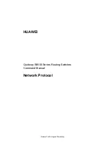 Предварительный просмотр 184 страницы Huawei Quidway S8500 Series Command Manual