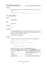Предварительный просмотр 1262 страницы Huawei Quidway S8500 Series Command Manual