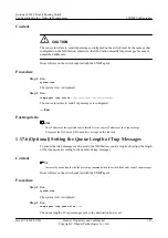 Preview for 87 page of Huawei Quidway S9300 Configuration Manual - Network Management