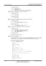 Preview for 198 page of Huawei Quidway S9300 Configuration Manual - Network Management