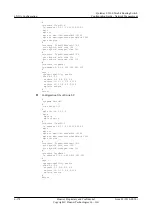 Preview for 398 page of Huawei Quidway S9300 Configuration Manual - Network Management