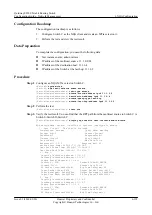 Preview for 415 page of Huawei Quidway S9300 Configuration Manual - Network Management