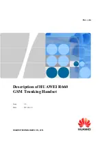 Preview for 1 page of Huawei R660 User Manual