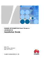 Huawei RP100 Installation Manual preview