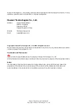 Preview for 2 page of Huawei RRU User Manual