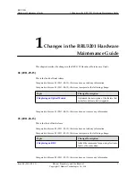 Preview for 8 page of Huawei RRU3201 Hardware Maintenance Manual