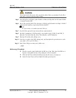 Preview for 19 page of Huawei RRU3201 Hardware Maintenance Manual