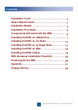 Preview for 2 page of Huawei RRU3203 Installation Manual