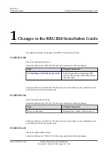 Preview for 9 page of Huawei RRU3260 Installation Manual