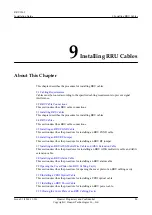 Предварительный просмотр 94 страницы Huawei RRU3262 Installation Manual