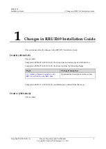 Preview for 9 page of Huawei RRU3269 Installation Manual