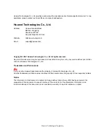 Preview for 2 page of Huawei RRU3804 User Manual