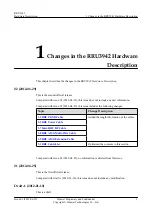 Preview for 8 page of Huawei RRU3942 Hardware Description