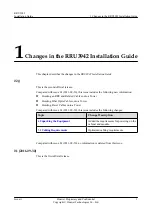 Preview for 9 page of Huawei RRU3942 Installation Manual