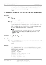 Preview for 20 page of Huawei S3700 Series Configuration Manual