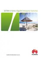 Preview for 1 page of Huawei S5700-28P-LIAC Manual