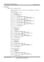 Предварительный просмотр 122 страницы Huawei S5700 Series Configuration Manual - Network Management