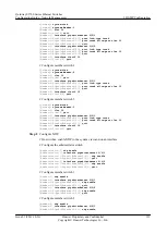 Предварительный просмотр 142 страницы Huawei S5700 Series Configuration Manual - Network Management