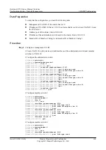 Предварительный просмотр 171 страницы Huawei S5700 Series Configuration Manual - Network Management