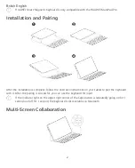 Preview for 6 page of Huawei Smart Magnetic Keyboard Quick Start Manual