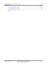 Preview for 9 page of Huawei SmartAX MA5612 Maintenance Manual