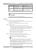 Preview for 139 page of Huawei SmartAX MA5612 Maintenance Manual