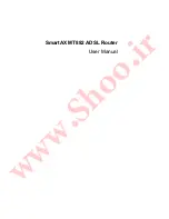 Huawei SmartAX MT882 User Manual preview