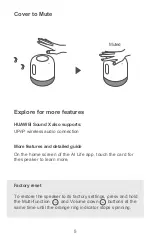 Preview for 9 page of Huawei Sound X Quick Start Manual
